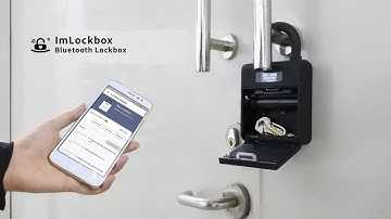 ImLockbox Bluetooth Lockbox Smart home Door Entry