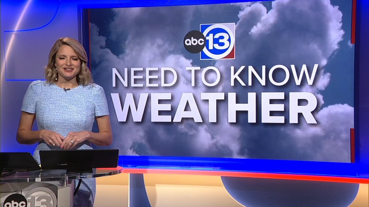 Near record warmth until a late week front passes - YouTube