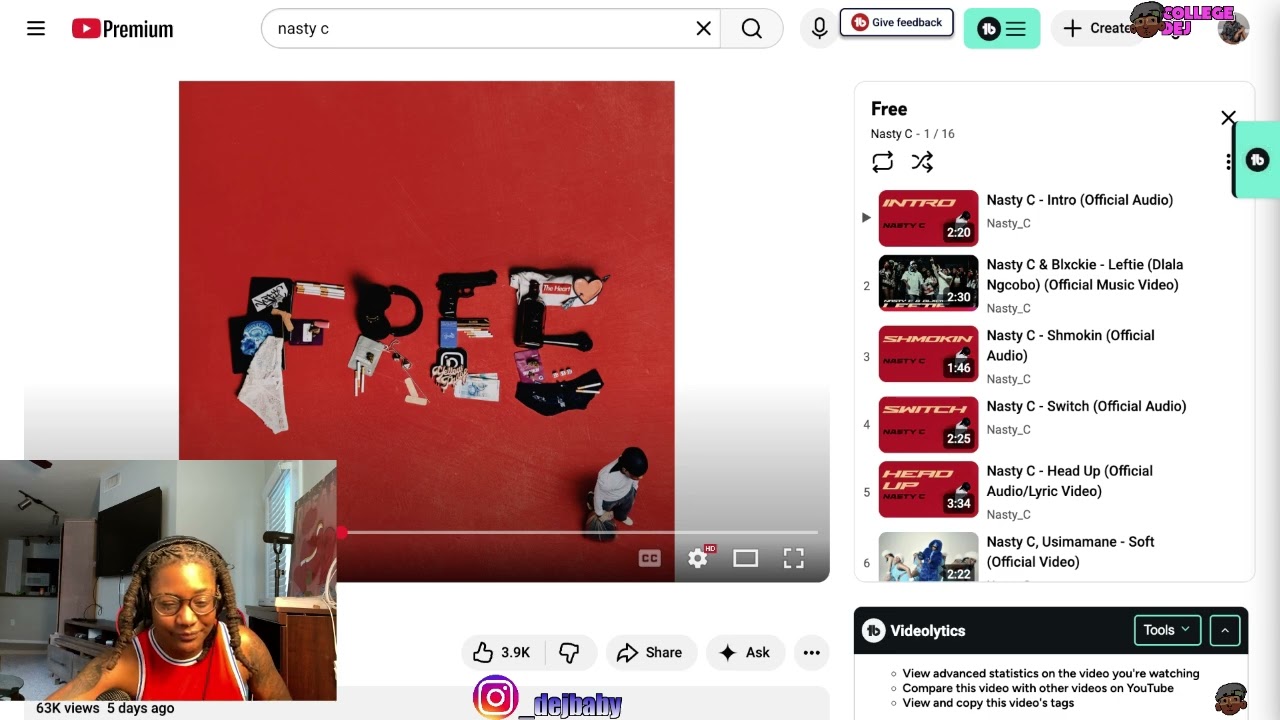 nasty c- INTRO *DEJ REACTION*