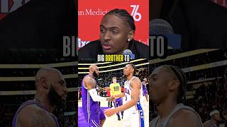 LeBron James and Tyrese Maxey will be teammates in Philadelphia next season!