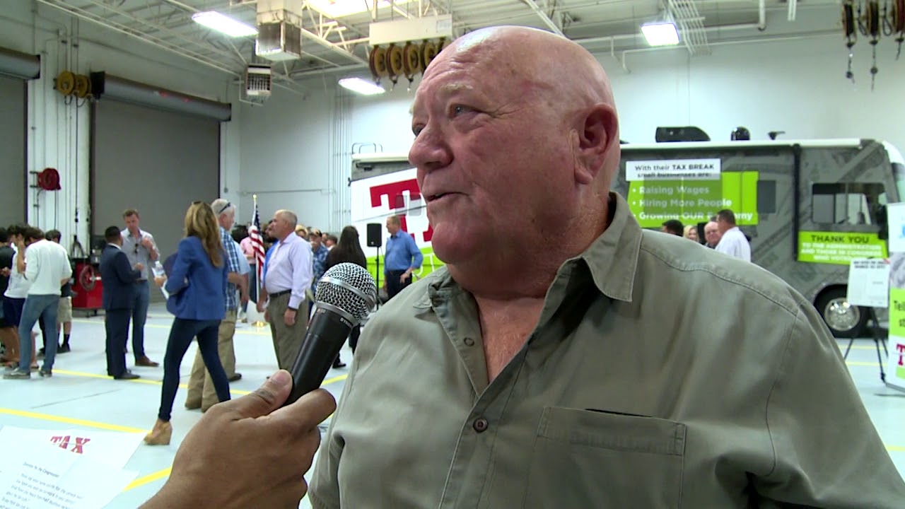 Tax Cuts Work Bus Tour Turlock, CA YouTube