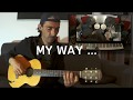 My Way - guitare-piano-batterie à l&#39;image