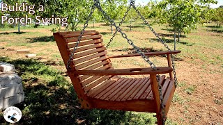 How to Build a Porch Swing  / Salıncak Yapımı / Single Seater Porch Swing
