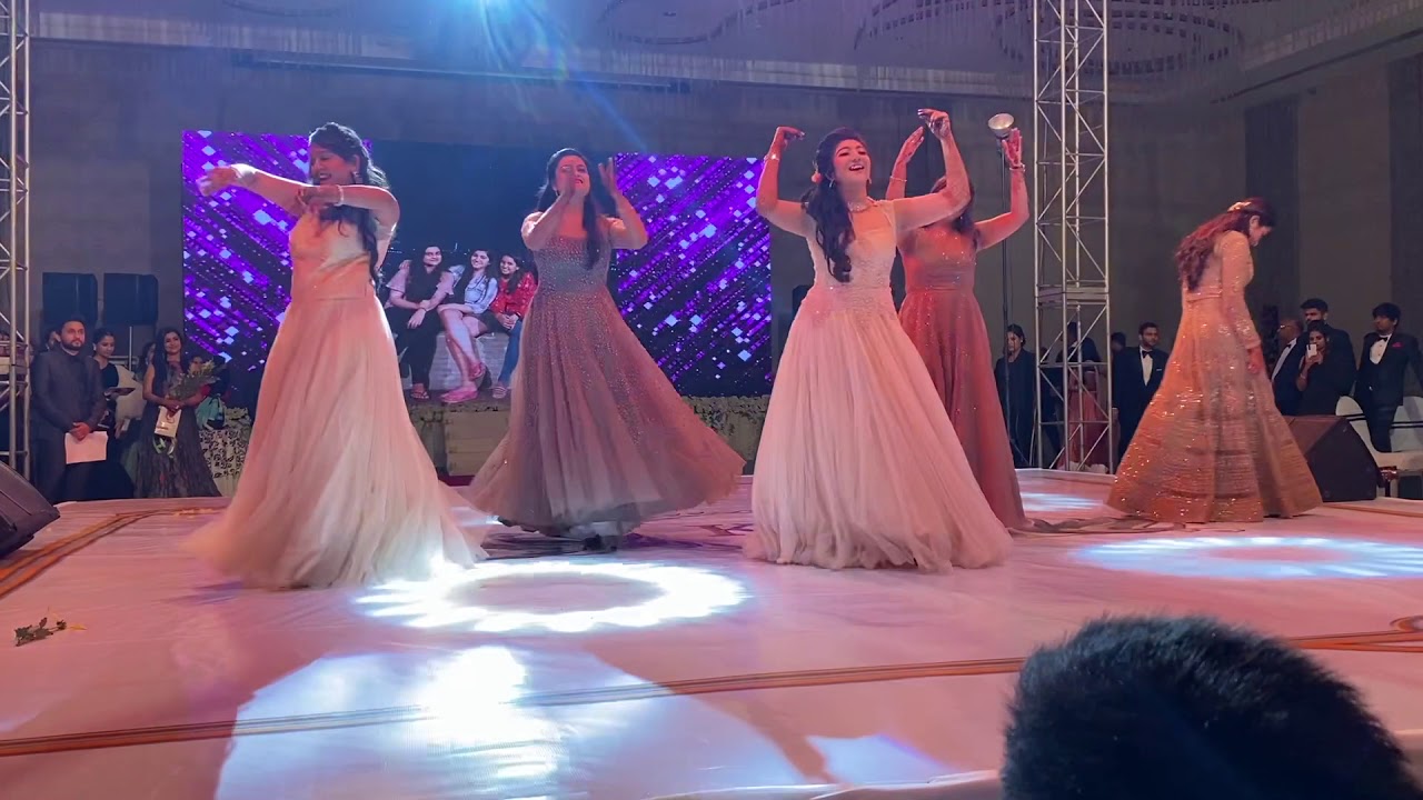 Best Friends dance with Bride  Best Sangeet Video  Yaara Teri Yaari  Single Ladies  Choreography