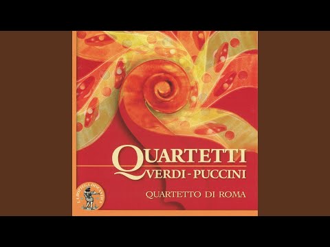 Giuseppe Verdi Quartetto In Mi Minore Allegro 