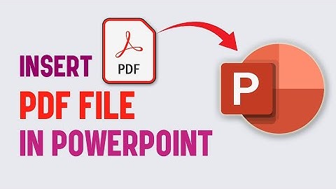 Een PDF-bestand in PowerPoint invoegen