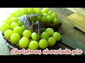 粵語旁述/中文字幕/聖誕朱古力pie/how to make chocolate fruit mousse pie/cc