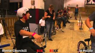 2011 Vital BMX Game of BIKE Stevie Churchill vs Iz Pulido Round 3   BMX Videos   Vital BMX