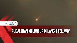 RUDAL IRAN MELUNCUR DI LANGIT TEL AVIV