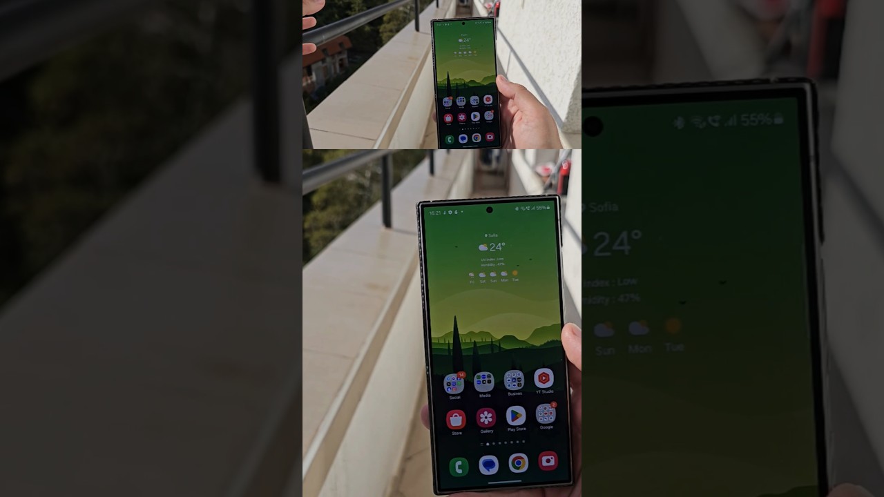 Как исправить потускнение яркости экрана Galaxy S24 Ultra на солнце — наконец-то! 