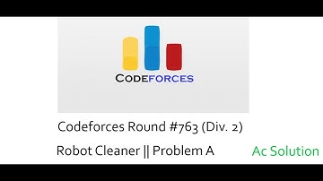 Robot Cleaner || Problem   A  || Codeforces