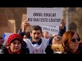Тысячи румынских учителей протестуют против мер жесткой экономии