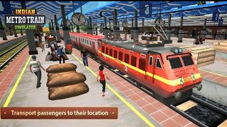 Kereta Metro India-Simulator-Bagian 2||Gameplay Android screenshot 1