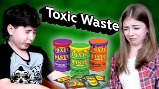 Реакции детей на самые кислые в мире конфеты Toxic Waste(, 2016-10-28T12:32:48.000Z)
