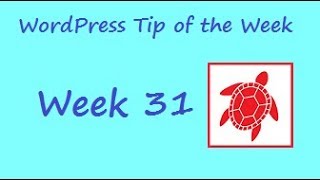 WordPress Tip of the Week - Week 31 - Using MySQL Insert within a Page or Template