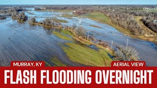 Flash Flooding in Murray, KY - Shot with DJI Mini 2