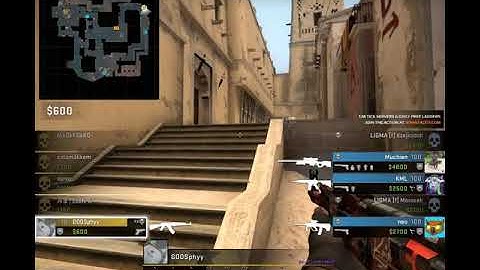 CSGO - ace clutch vs neo ( faceit pug )
