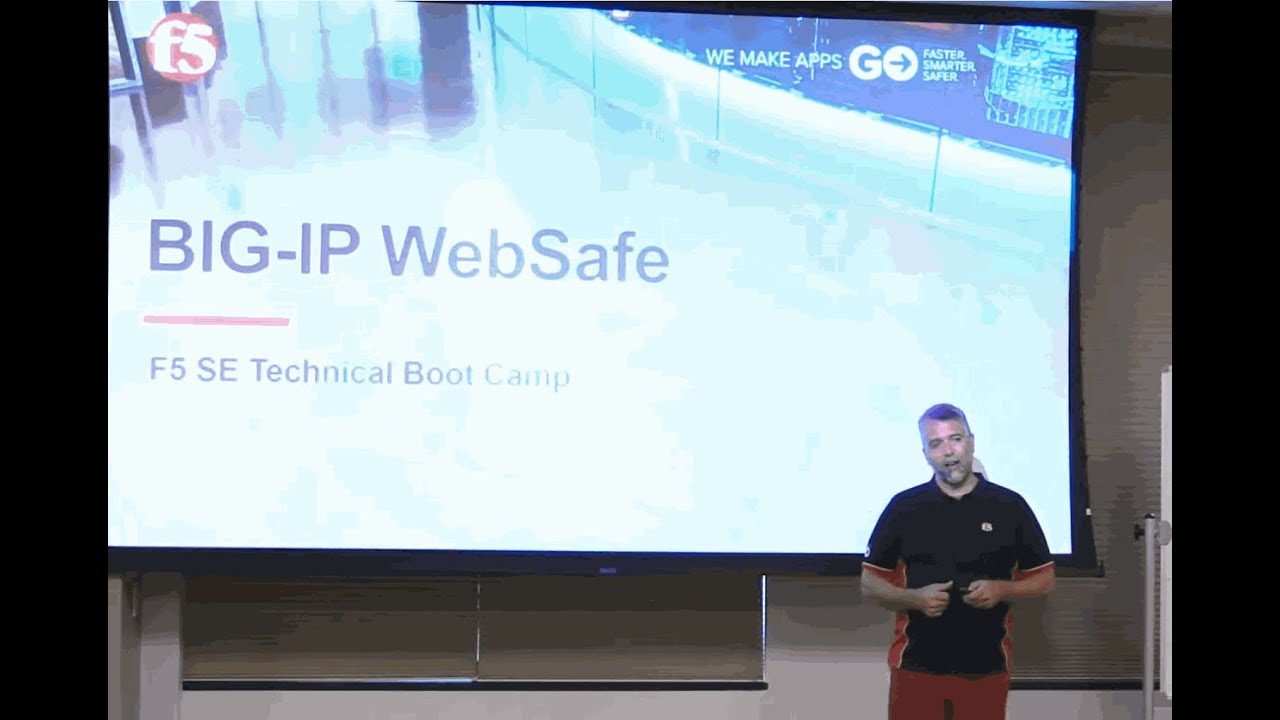 F5 2-day Security Solutions - BIG-IP WebSafe Lesson 1
