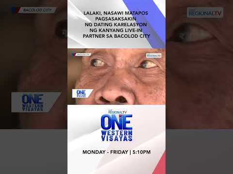 Lalaki, sinaksak ng dating karelasyon ng kanyang live-in partner #shorts | One Western Visayas