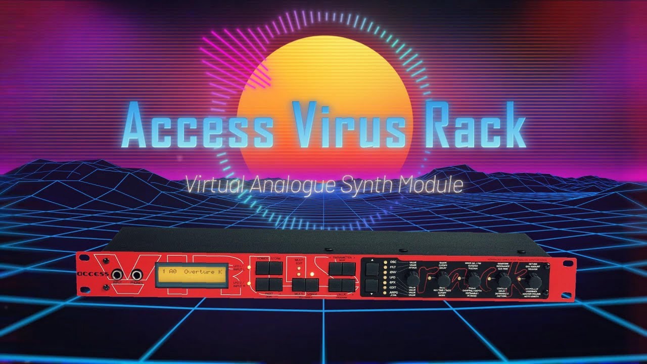 Viral Rack Access Virus Rack Demos | 90's Synth Radio 🎧 - YouTube