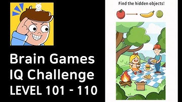 Brain Games IQ Challenge Level 101-110 Walkthrough (GAMEJAM)