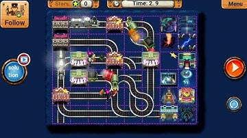 Train Line Maze Game - Classic Make Puzzle Game - Android Gameplay #1586