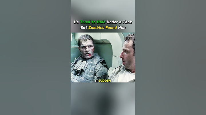 This Man Trapped in a Tank with Zombies