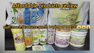Unboxing soft touch(Golden girl) Affordable products honest review|| soft touch best products  urdu screenshot 2