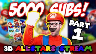 I HIT 5K SUBS!!! [Super Mario 3D All-Stars] PART 1