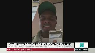 A Potential Factor in Deshaun Watson's Passing Struggles With the Browns - Sports4CLE, 9/11/23