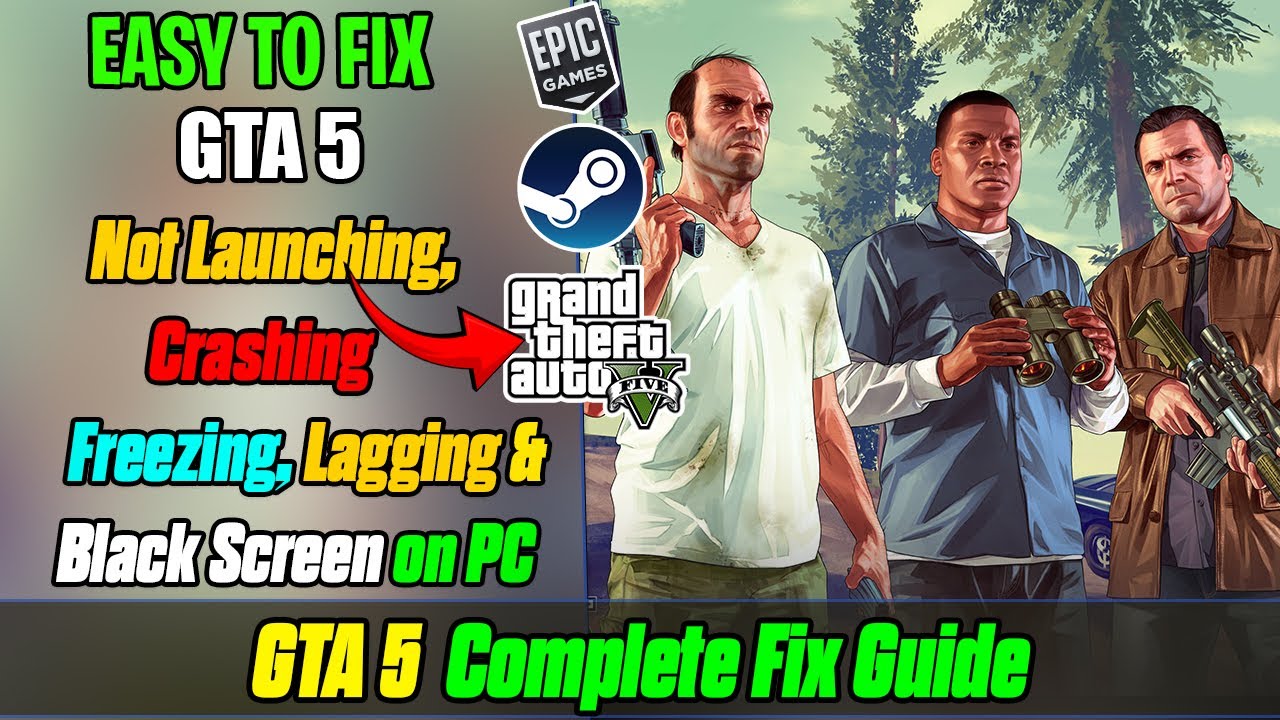 Исправлены ошибки GTA 5: вылеты, невозможность запуска, зависания, тормоза, подтормаживания и выл...