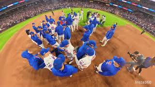Take the Field as the Mets Celebrate Advancing to the NLCS