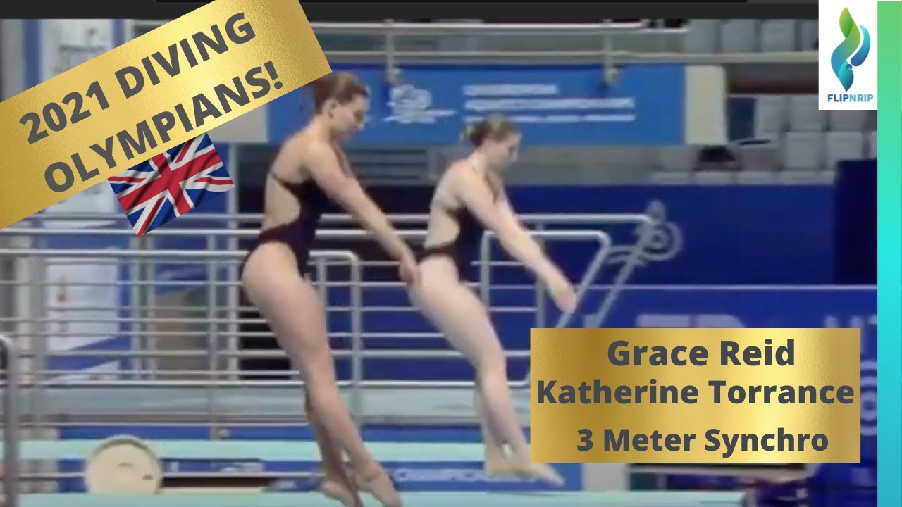 2021 Grace Reid & Katherine Torrance - Great Britain Diving -  3 meter synchro diving European Champ
