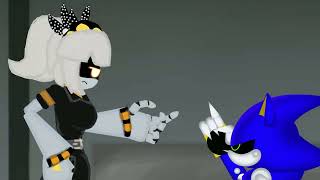 (Metal sonic x murder drones dc2 test animation)