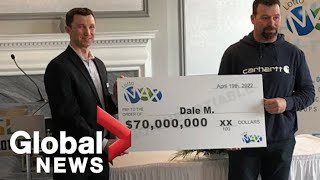 Saskatchewan resident wins $70M Lotto Max lottery jackpot prize