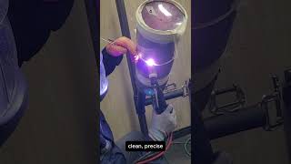 TIG VS STICK WELD | #welding #tig #smaw