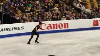 2016 Worlds official practice Yuzuru Hanyu FS run through Patrick Chan Shoma Uno