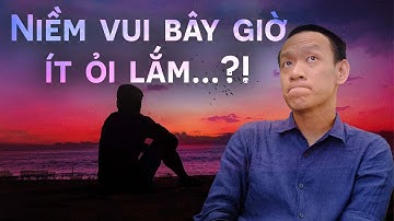 Vì sao càng TRƯỞNG THÀNH càng KHÓ TÌM THẤY NIỀM VUI?| Nguyễn Hữu Trí