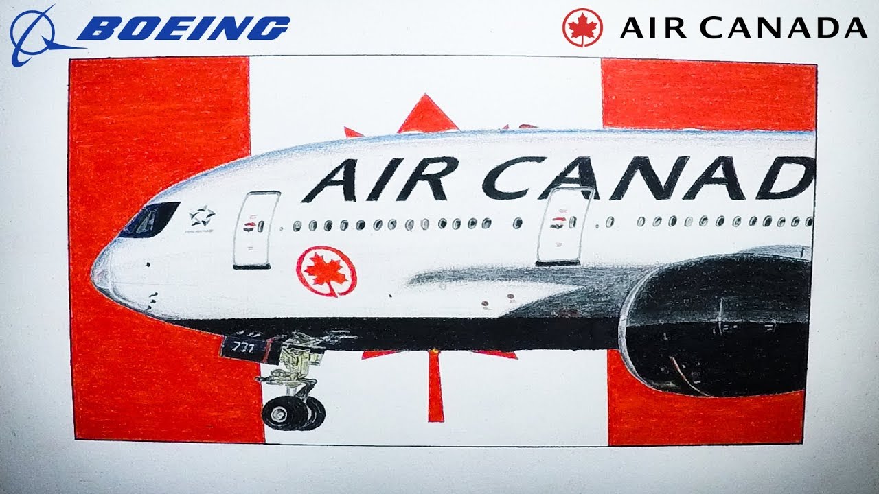 An AMAZING BOEING 777-300ER AIR CANADA NEW Livery || AIRPLANE