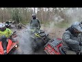 ESWOffroad Fursten Forest 18.01.20 MudFreakz Offroadpark Can Am Renegade Outlander versenkt