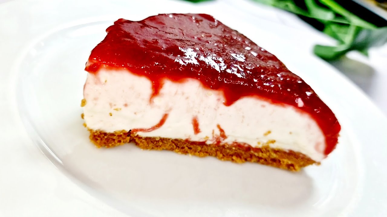 ألذ تشيز كيك صحى بمكونات بسيطة. مناسب جدا فى الدايت