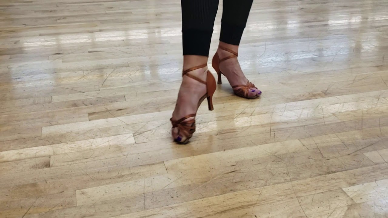 American-made Latin dance shoes.