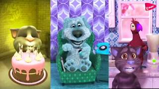 Three Blind Mice | English Nursery Rhyme for children with lyrics | Learn Colors with My Talking Tom