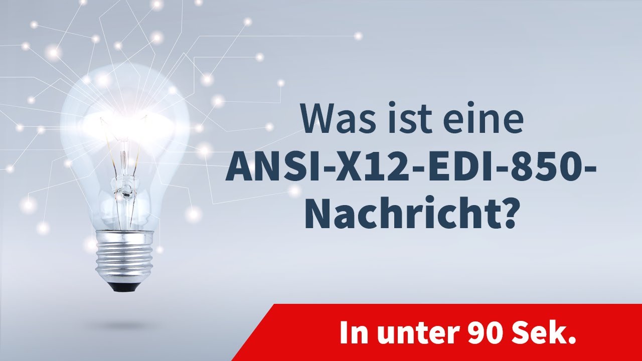 Was ist eine ANSI-X12-EDI-850-Nachricht?