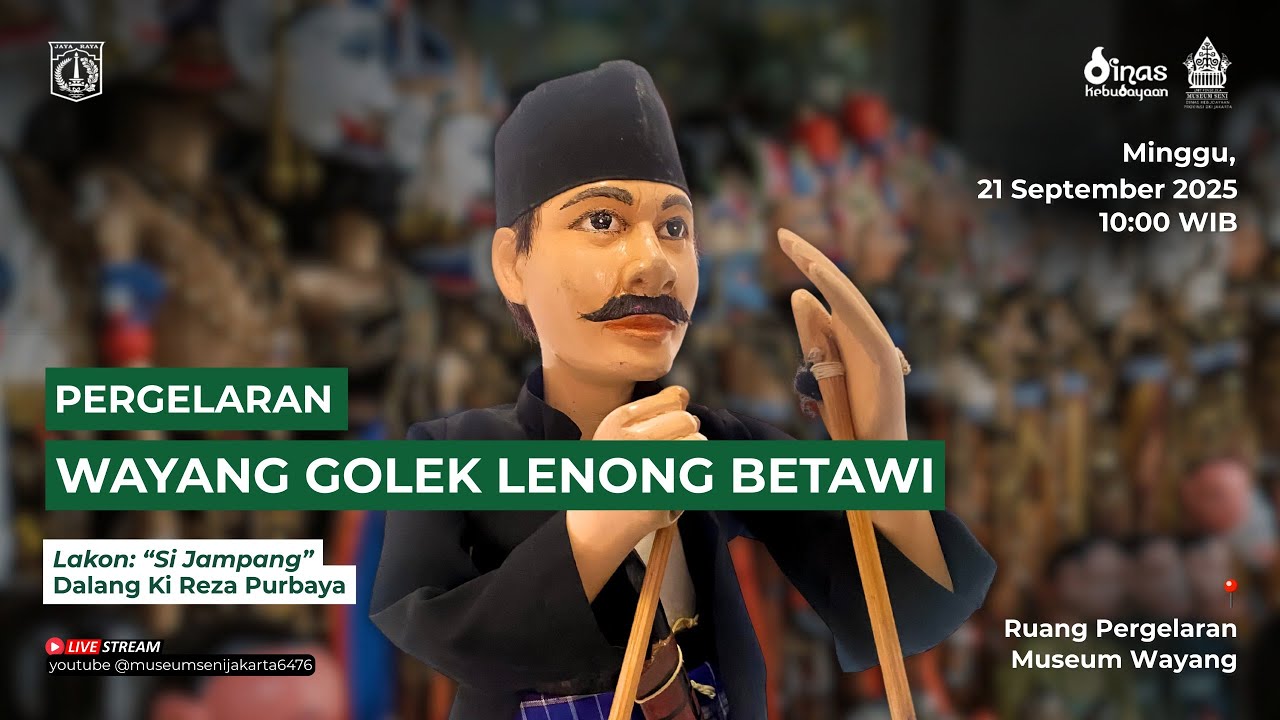 PERGELARAN WAYANG GOLEK LENONG BETAWI Lakon 
