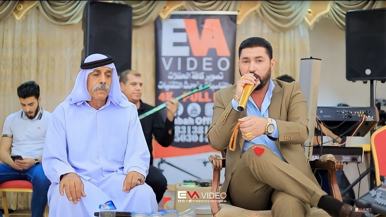 الفنان تحسين خدر   حفلة زفاف مجدل  و زينة  قاعة ازادي شنكال جزء 1