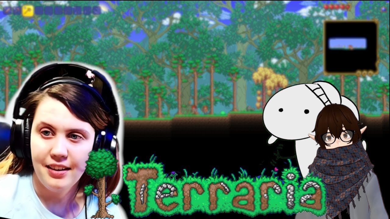 Playing some Terraria with Kazu and Faunbong! - YouTube