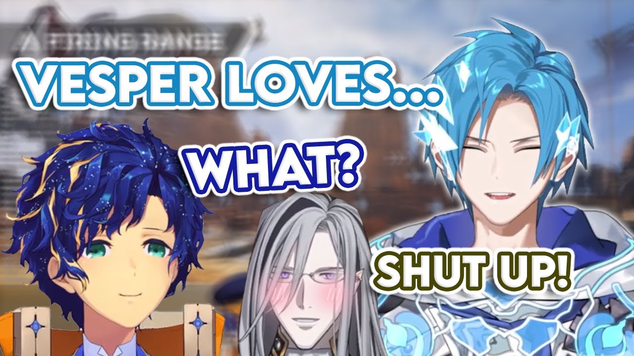 Altare reveals Vesper's taste to Astel and embarrasses him