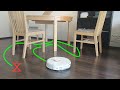 Robot Vacuum Gracefully Navigating Around  Kitchen Furniture - Xiaomi Roborock S5 Max