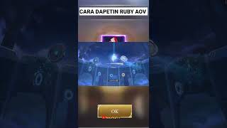 How To Get Ruby AOV - Arena of Valor #shorts
